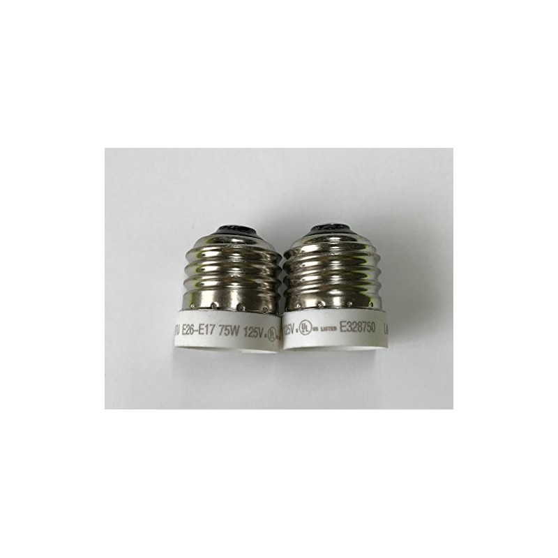 Yi Lighting - E26/E27 to E17 Socket Adapter,Medium Screw to