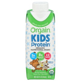 Orgain, Nutri Shake Healthy Kids Vanilla Organic, 8.25 Fl Oz