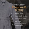 CHADSWORTH & HAIG Microfiber Plush Bath Robe with Minx Lining.