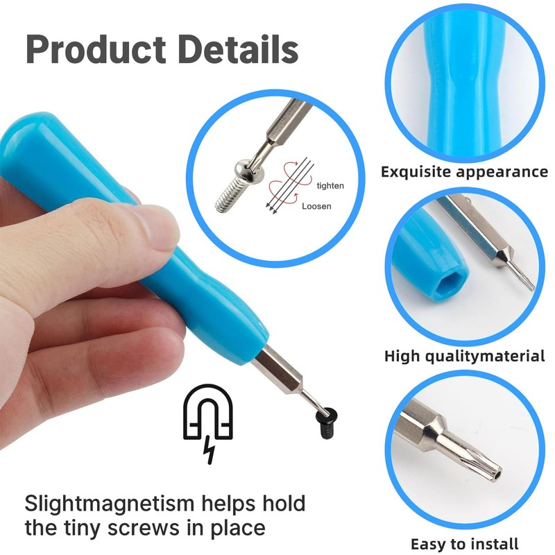 Lyvixora Ring Doorbell Screwdriver Bit Set - T6 & T15