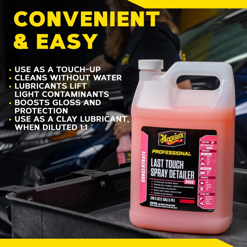 Meguiar's D15501 Last Touch Spray Detailer, Great for Use as