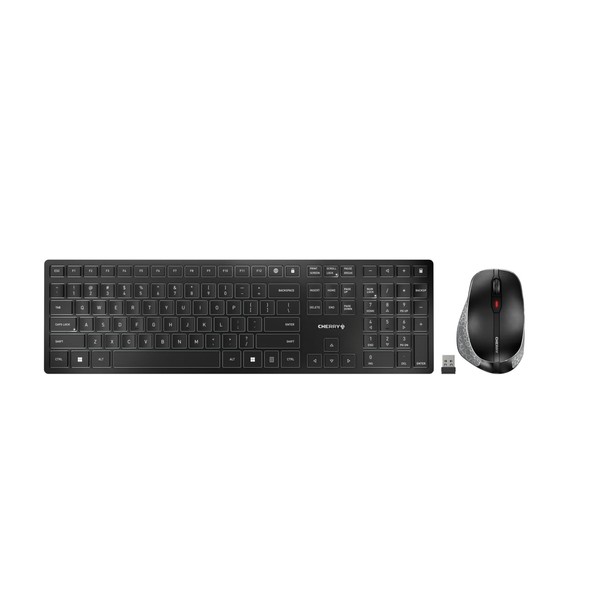 CHERRY DW 9500 SLIM Wireless Desktop Keyboard and Mouse Combo,