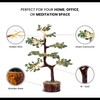 DECORVELL Seven Chakra Crystal Tree, Spiritual Healing Home Decor, Gemstone