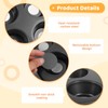 Tideme 2 Pcs Mini Cheesecake Pans, 12-Cavity Muffin Cupcake Pans
