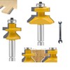 OLETBE Router Bit Set 1/2 Inch Shank 2 PCS Tongue