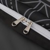 Pamposh Double Duvet Set Charcoal & Grey Doublesided Bedding Set