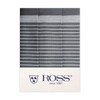 Ross Pack of 3 Twine, Half-Linen Tea Towels, Striped Back,