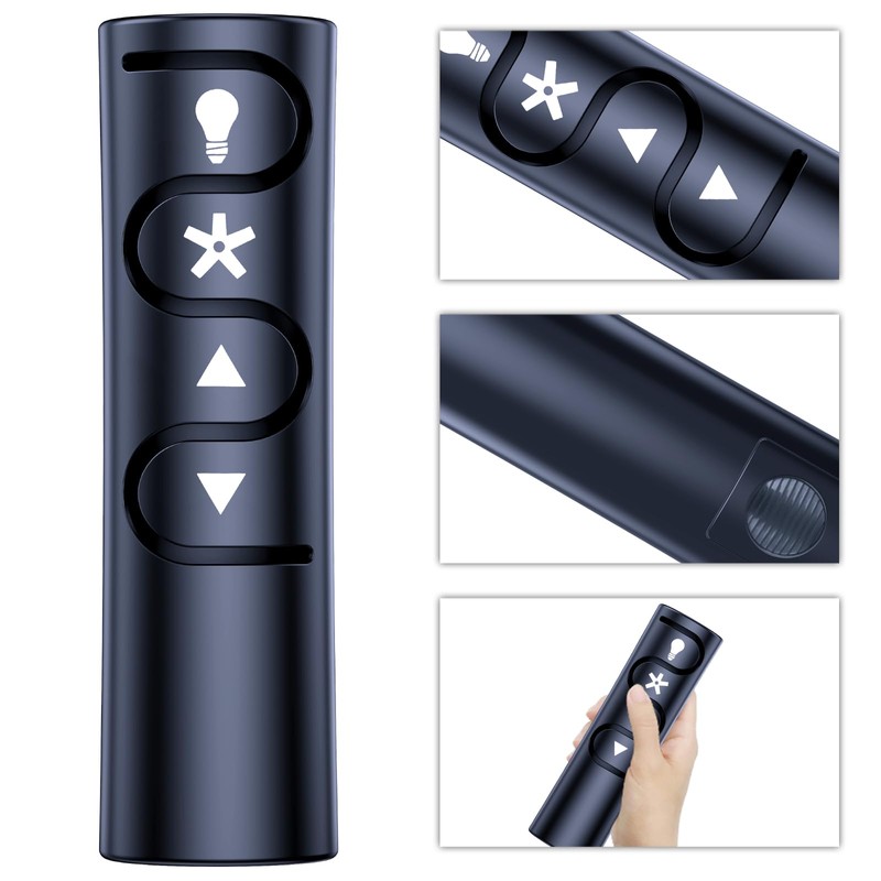 Replacement Ceiling Fan Remote Control Compatible with Hunter K6266 and
