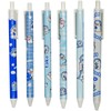 Maydahui Cute Shark Retractable Ballpoint Pen, Set of 12, 0.5mm,