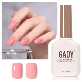 GAOY GAOY Pink Gel Nail Polish, 16ml Soak Off Gel Polish, UV Light Cure for Nail Art DIY Manicure at Home, 2015 Cherry Pink