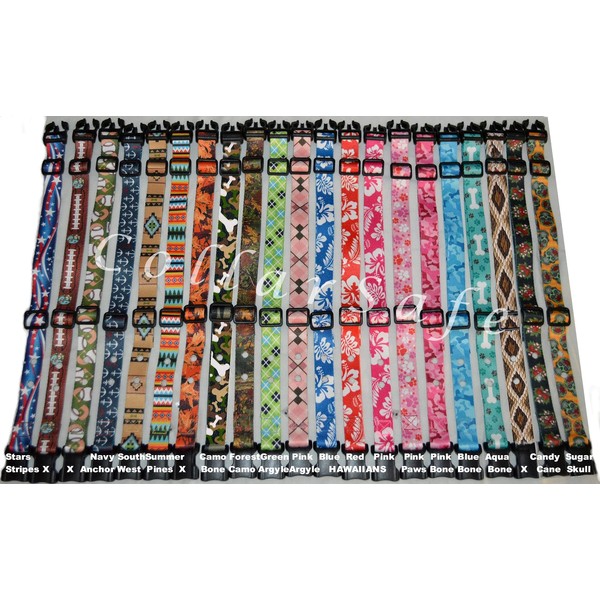 CollarSafe 1" Wide Designer Pattern Replacement Collar - FITS PetSafe