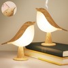 Deogos 2 Cute Bird Table Lamps Combo,Rechargeable Cordless Lamp with