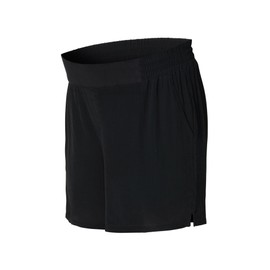 ESPRIT Maternity Belted Waist Shorts, Jet Black-002