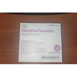 PDI Obstetrical Towelettes, Box of 100