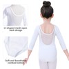 Soudittur Body Danza Bambina Balletto Body Leotards Costumi Cotone 3/4