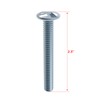 8 PCS Anti-Theft Post Attachment Kit Sign Mounting Hardware for