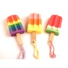 3 Pieces Ice Cream Sponge Bath Towel Bath Sponge for
