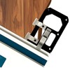 POIET Track Saw Square with Edge Support, Guide Rail Square,
