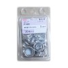 Nissa Chain P-833 Stainless Steel Double Ring, 0.6 x 5.1 inches (1.6 x 13 mm), Reference Load Capacity: 6.6 lbs (3 kg), 30 Pieces