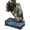 Casablanca Decorative Sculpture Helping Hand Made of Poly with Saying