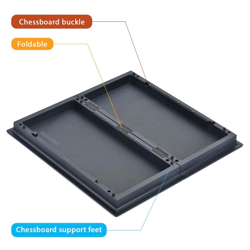 WinSTEM Magnetic Reversi Board Game Set 9.76" with Folding Board