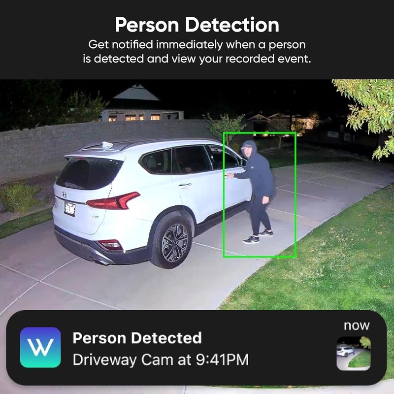 Wyze Cam v3 with Color Night Vision, Wired 1080p HD