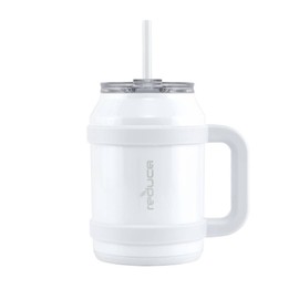 Reduce Cold1 50oz Vacuum Insulated  Stainless Steel Desktop Mug White