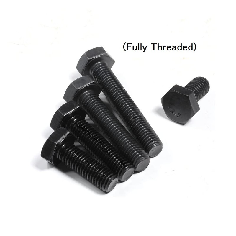 ANSIEDIO Hexagon Screws M12 - External Hexagon Screws Carbon Steel