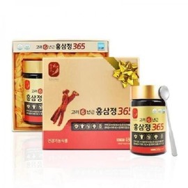 고려홍삼정365 6년근 고려홍삼 480g (240g x 2병) 부모님 스승의날 명절 홍삼선물세트 Korean Red Ginseng 365 6-Year-Old Korean Red Ginseng 480g (240g x 2 Bottles) Parents' Teacher's Day Holiday Ginseng Gift Set