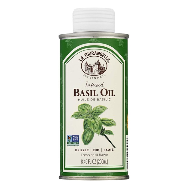 La Tourangelle, Basil Infused Sunflower Oil, 8.5 fl oz