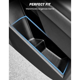 JOYTUTUS Door Storage Box Compatible with 2024 Cybertruck, Car Door Organizer, Set of 4