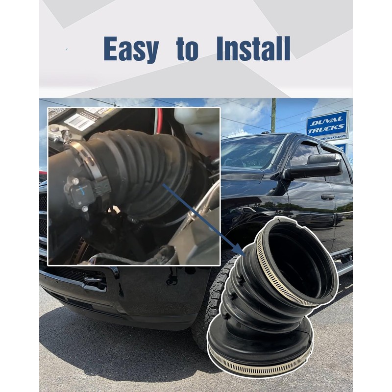 OWNDR 53032944AL Intake Resonator Upper Hose Duct Tube Pipe Fit
