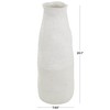 Deco 79 Ceramic Decorative Vase Abstract Wavy Centerpiece Vase with