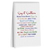 Funny Quotes Kitchen Towels, Durable Microfiber Tea Towels for Kitchen