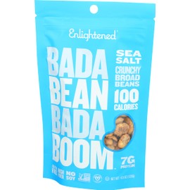 Enlightened Plant Protein Bean Snacks Sea Salt, 4.5 Oz