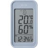 Digital Thermometer/Hygrometer Blue Gray TT589BL