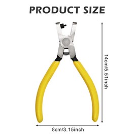 Watch Band Leather Hole Punch Plier Leather Punch Tool Universal 2.0mm Punch Tool for Belts,Bands,Straps Belt Punch.