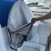 SavvyCraft Waterproof Boat Steering Wheel Covers, Heavy Duty Solution-Dyed 600D