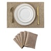 Home Brilliant Place Mats for Home Restaurant Hotel Table, Linen