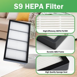 StylishClean 12 Pack Replacement Filter compatible for Roomba s9 (9150) s9+ s9 Plus (9550) s Series Robot Vacuum Cleaner