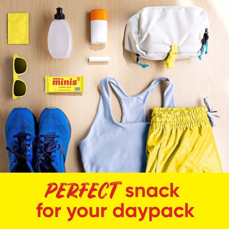 Larabar Minis, Lemon Bar, Vegan and Gluten Free Snacks, 20