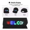DEWIN LED Hats, Programmable Bluetooth App Control Editable Colorful LED