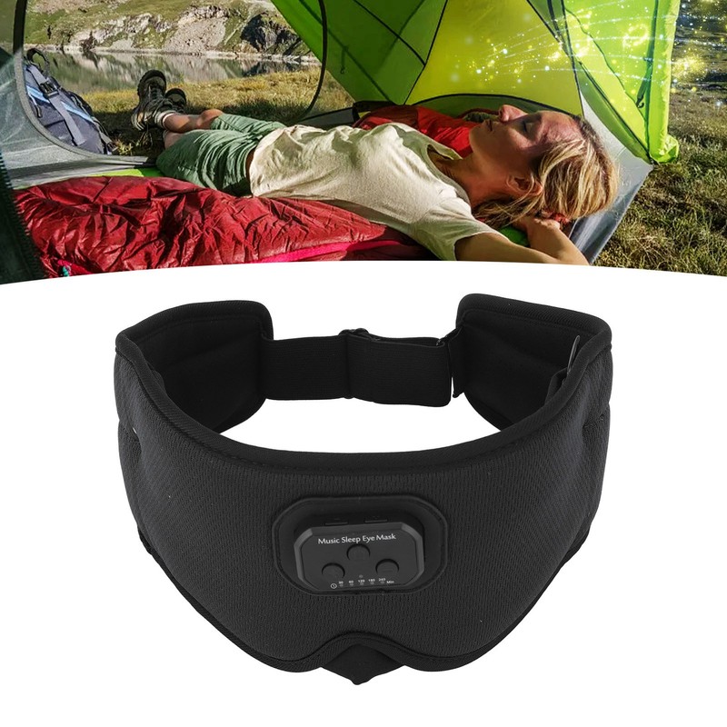 Bluetooth 5.2 Sleep Headphones Wireless 3D Sleeping Eyeshade Music Headphones