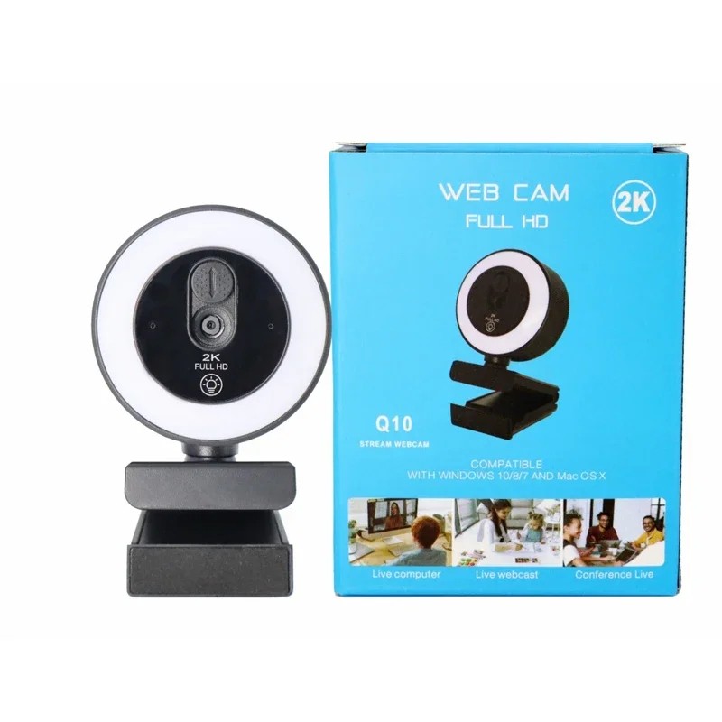 1080P USB Webcam for Video Calls & Streaming – Autofocus
