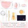 Matcha Set (8 PCS),Pink Matcha Whisk Set Inclded Ceramic Matcha