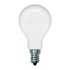 GE A15 Ceiling Fan Decorative Light Bulb, Soft White Finish,