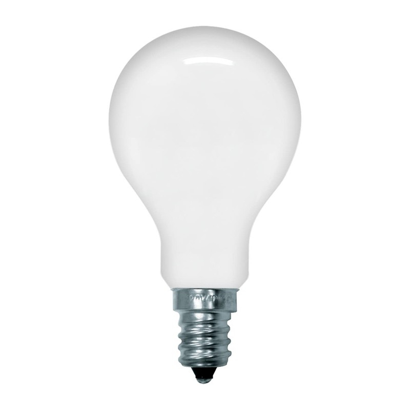GE A15 Ceiling Fan Decorative Light Bulb, Soft White Finish,