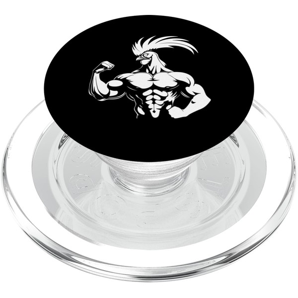 Hahn Faust Bizeps Gewichtheben Powerlifter Deadlift PopSockets PopGrip für MagSafe