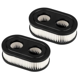 Pack of 2 Air Filter Lawnmower Filter, Compatible with Briggs & Stratton 798452 593260, Lawnmower Air Filter, Lawnmower Filter Replacement, Lawn Mower, Engine Parts, Lawn Mower Filter for Lawnmowers,