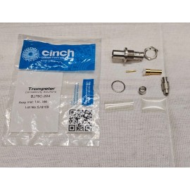 Cinch Trompeter TRB Bulkhead Cable Jack RF Connector 3 Lug BJ79C-204 Aircraft